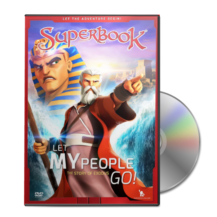 Superbook DVD - Let My People Go!: The Story of Exodus