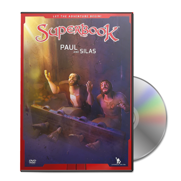 Superbook DVD - Paul and Silas